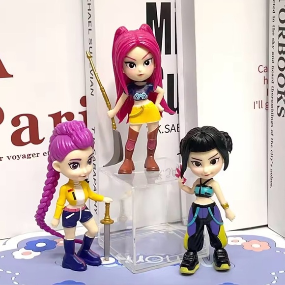 Kpop Demon Hunters Action Figurine Doll
Derpys Tiger Rumi Mira Zoey Sussy - Picture 6 of 7